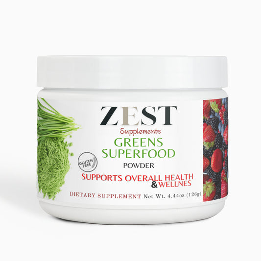 Zest Greens Superfood: Nutritional Boost for Energy & Immunity